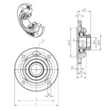 Bearing ESFEE205 SNR