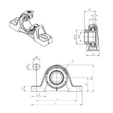 Bearing ESPE203 SNR