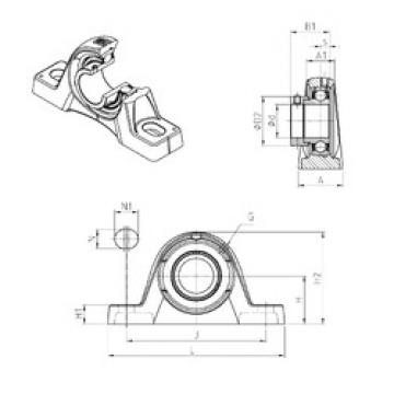 Bearing ESPLE205 SNR