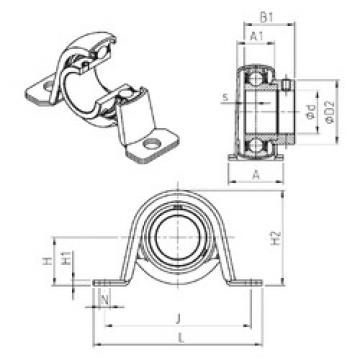 Bearing ESPP207 SNR