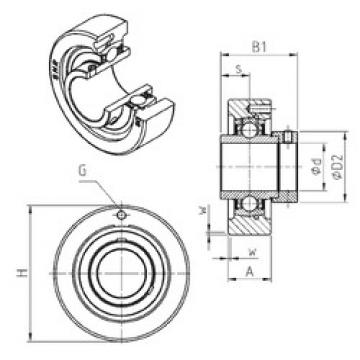 Bearing EXC202 SNR