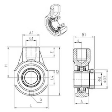 Bearing EXEHE208 SNR