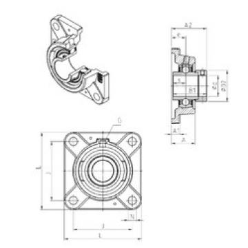 Bearing EXFE205 SNR