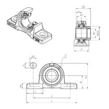 Bearing EXP208 SNR