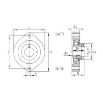 Bearing FLCTE35 INA