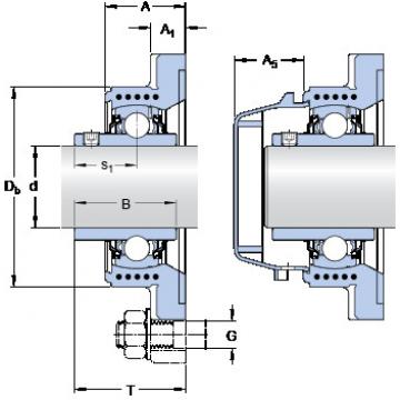 Bearing FYWK 25 YTA SKF