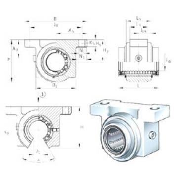 Bearing KGBO12-PP-AS INA