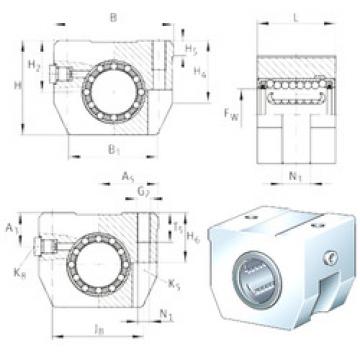 Bearing KGHK14-B-PP-AS INA