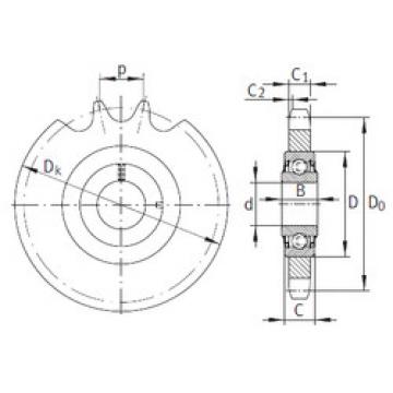 Bearing KSR16-L0-08-10-18-16 INA