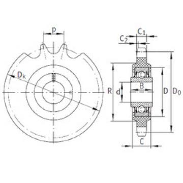 Bearing KSR16-L0-08-10-16-22 INA