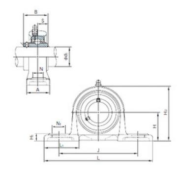 Bearing MUCP206 NACHI