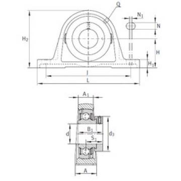 Bearing PASE2-7/16 INA