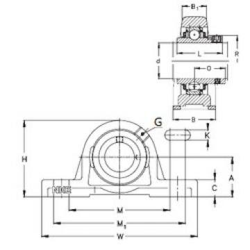 Bearing PASE17 NKE