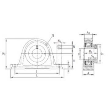 Bearing PASE17 INA