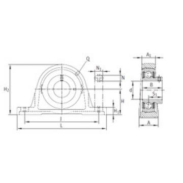 Bearing PASEY25-N INA