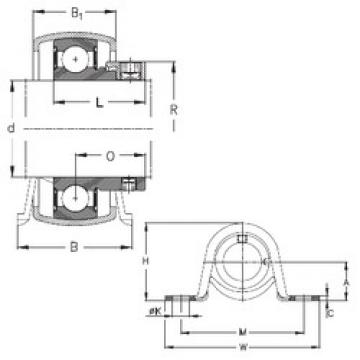 Bearing PBY25 NKE