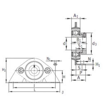 Bearing PBS25 INA