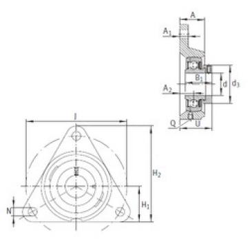 Bearing PCFTR15 INA