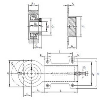 Bearing PHUSE25 INA