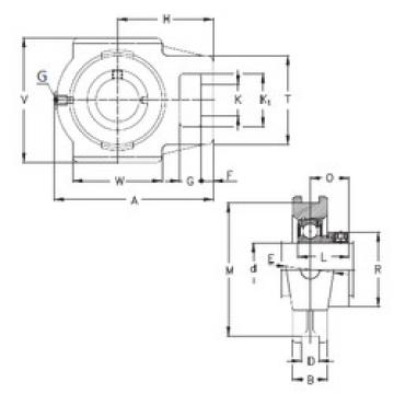 Bearing PTUE60 NKE