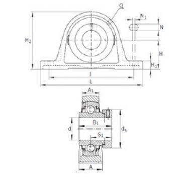 Bearing RAK1-11/16 INA