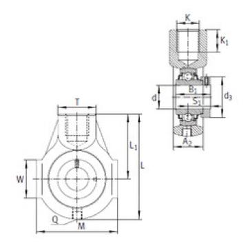 Bearing RHE50 INA