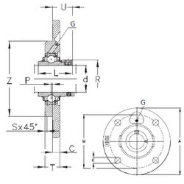 Bearing RMEY55 NKE