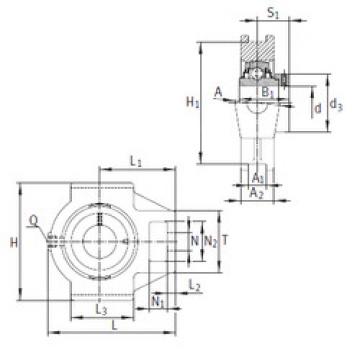 Bearing RTUE20 INA