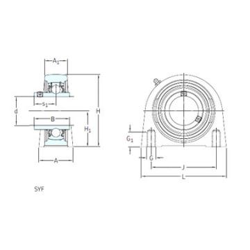 Bearing SYF 40 FM SKF