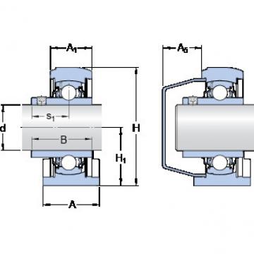 Bearing SYFWK 1.7/16 LTHR SKF