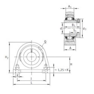 Bearing TSHE30-N INA