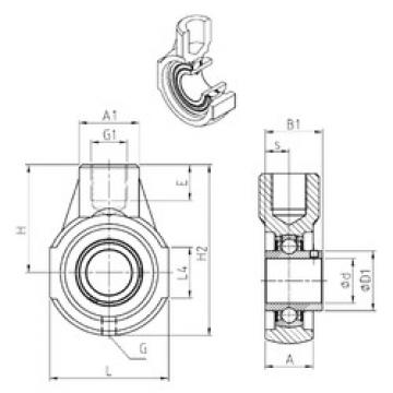 Bearing UCEHE210 SNR