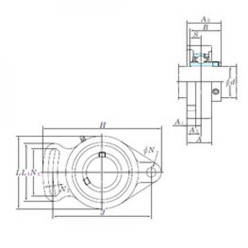 Bearing UCFA206-20 KOYO