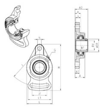 Bearing UCFA201 SNR