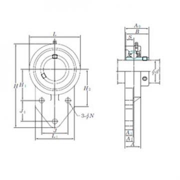 Bearing UCFB205-14 KOYO