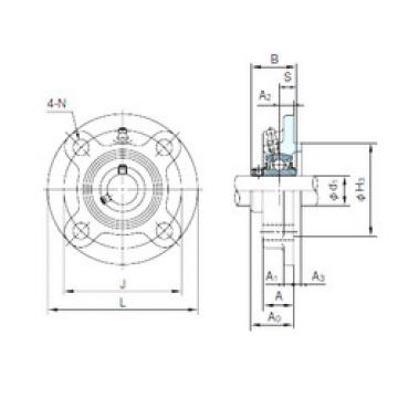 Bearing UCFC208 NACHI