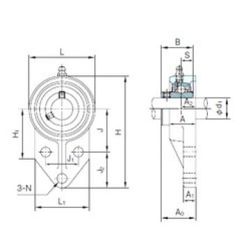 Bearing UCFK202 NACHI