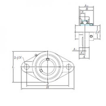 Bearing UCFL204E KOYO