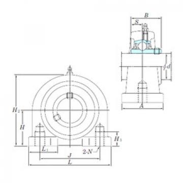 Bearing UCPA201-8 KOYO