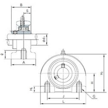 Bearing UCPA206 NACHI