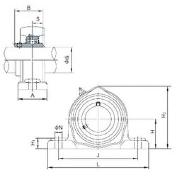 Bearing UCPK211 NACHI