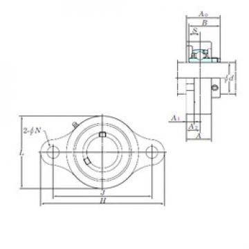 Bearing UCSFL206H1S6 KOYO