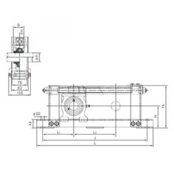 Bearing UCTU208+WU700 NACHI