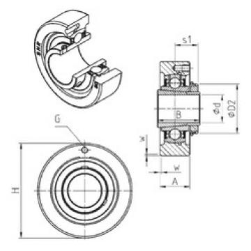 Bearing UKC311H SNR