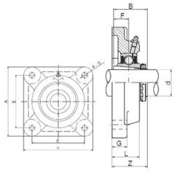 Bearing UKF205 ISO