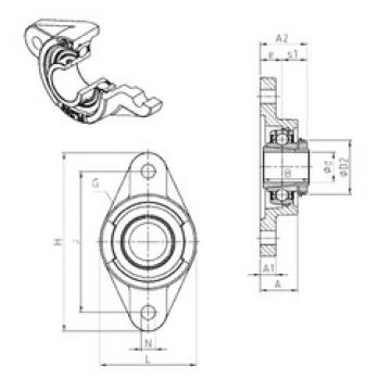 Bearing UKFL316H SNR