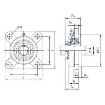 Bearing UKFS305+H2305 NACHI