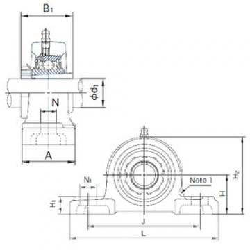 Bearing UKP317+H2317 NACHI