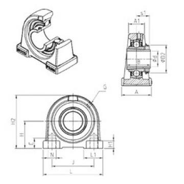 Bearing UKPA207H SNR