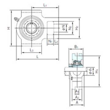 Bearing UKT205+H2305 NACHI